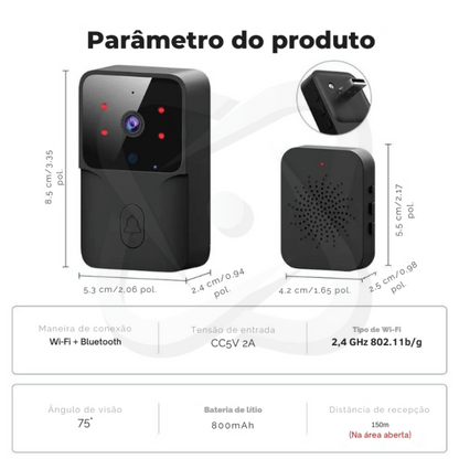 TuyaGuard Vision Pro Campainha WIFI Parâmetro