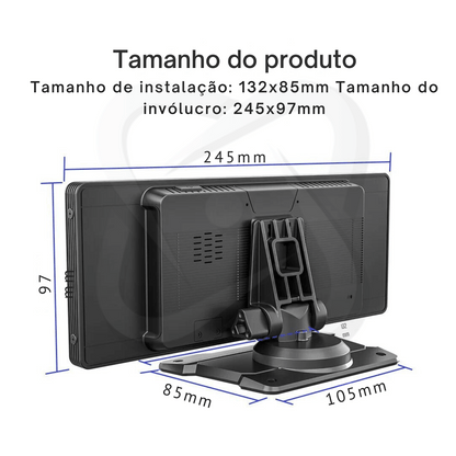 SmartLink ProCar Xperience 5000 CarPlay  Dimensão