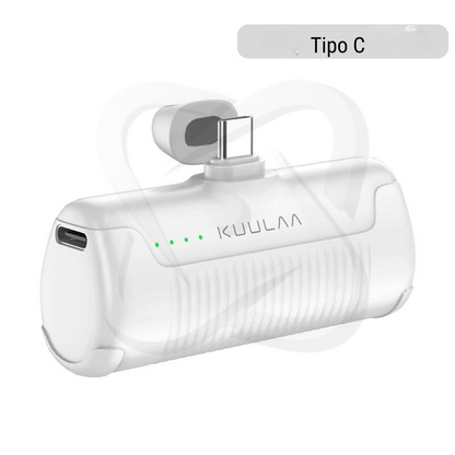 Kuulaa ChargeMate Pro Tipo C Branco