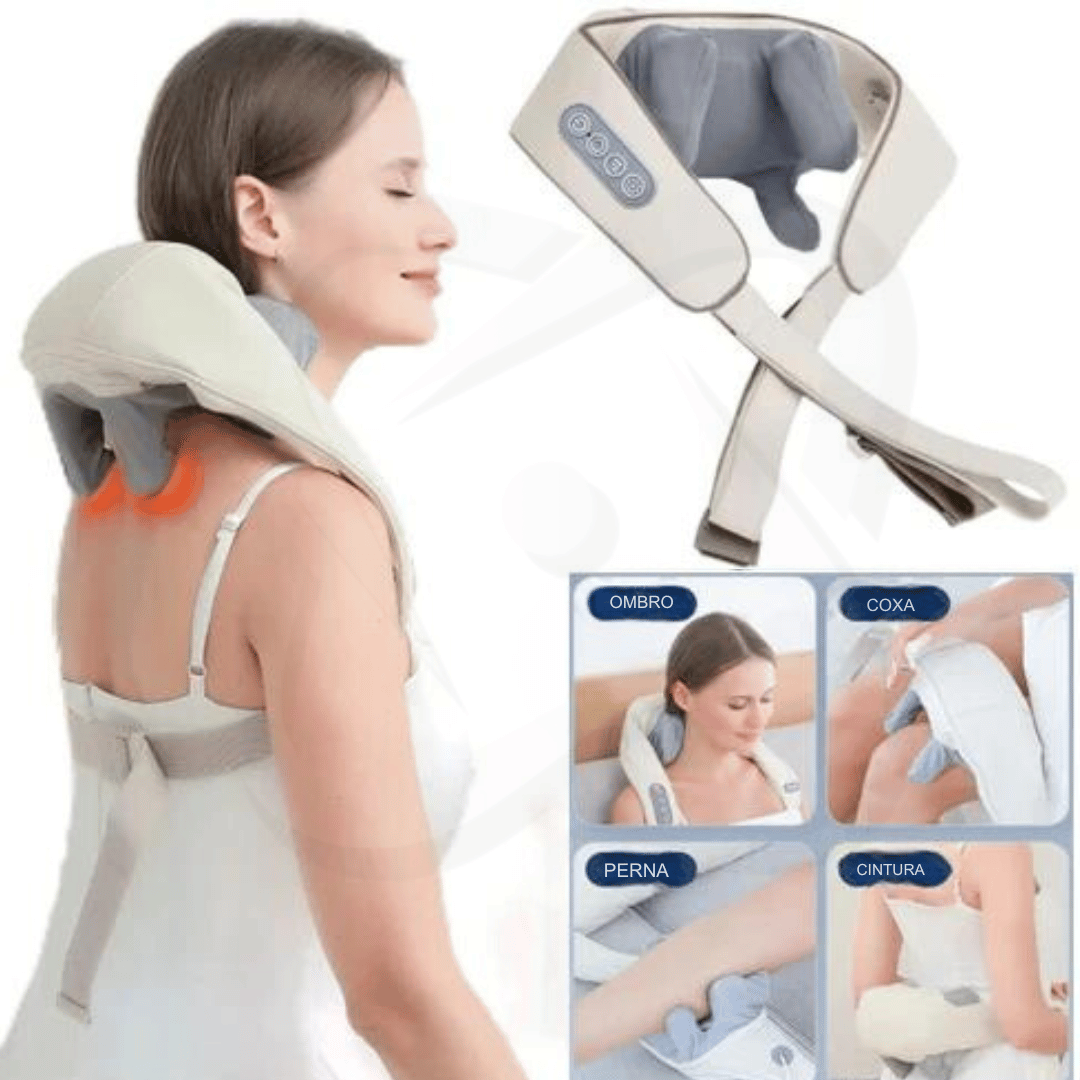 RelaxaPro 9000 Massageador Muscular Opções De Uso