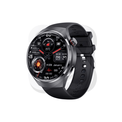 ElegaTech PrecisionWear Smartwatch Preto