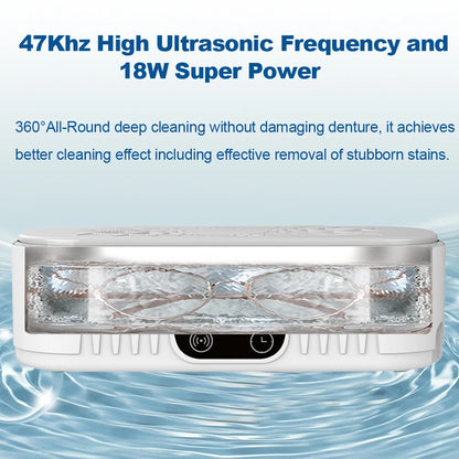 Ultrasonic Cleaner Ultrasonic Glasses Cleanser High Frequency Ultrasound Cleaning Bath For Glasses Jewelry Ultra Sonic Cleaner