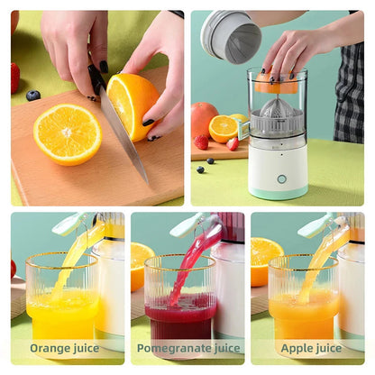 Multi-Function Portable Electric Juicer USB Rechargeable Electric Mixing Bottle Summer Ice Cream Smoothie Lemon Juice Home Use