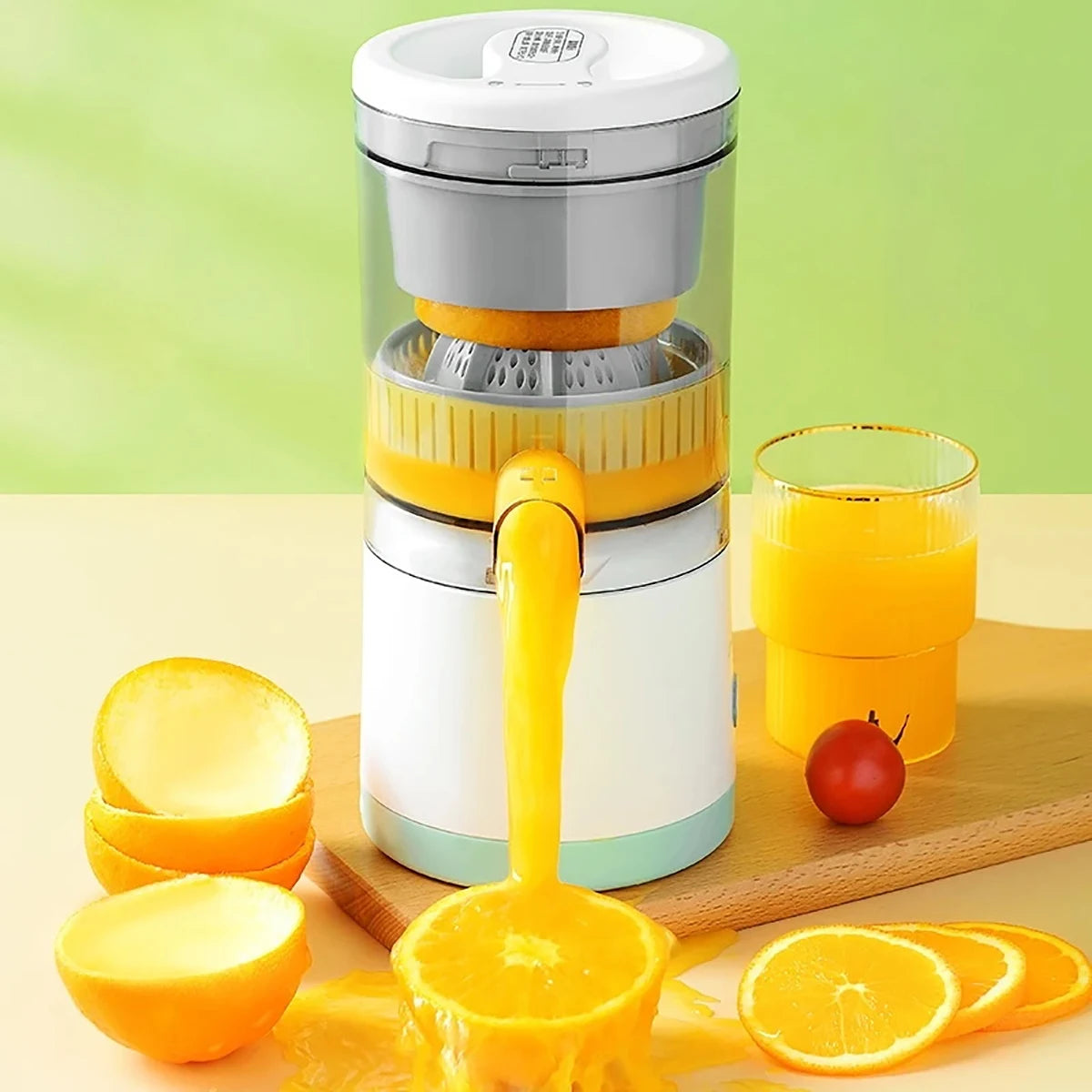 Multi-Function Portable Electric Juicer USB Rechargeable Electric Mixing Bottle Summer Ice Cream Smoothie Lemon Juice Home Use