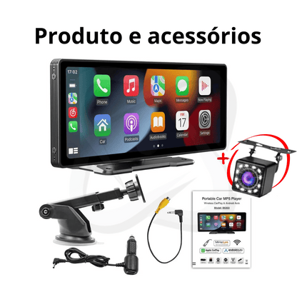 SmartLink ProCar Xperience 5000 CarPlay Acessórios Mais  Brinde